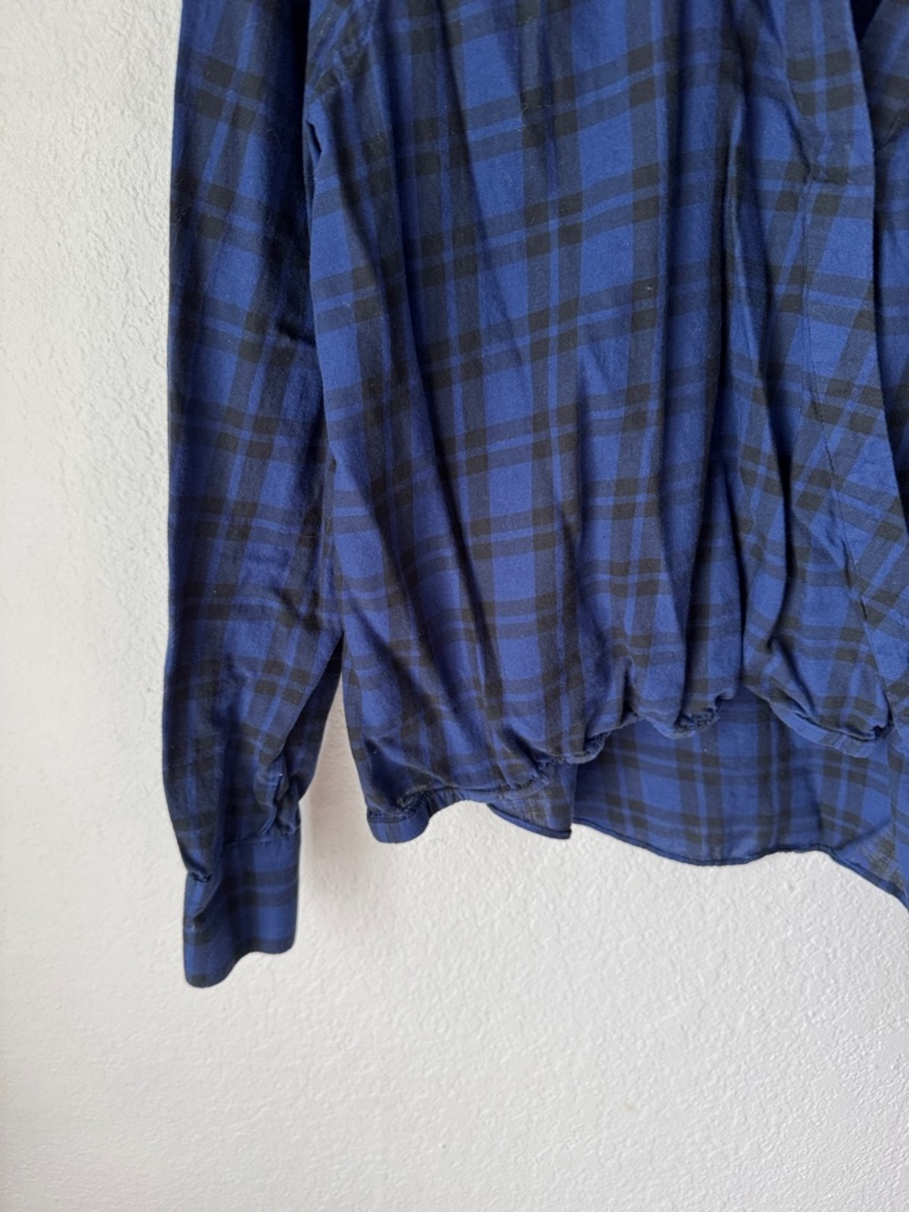 Madewell 100% Cotton Wrap Front Top - Picture 4 of 7